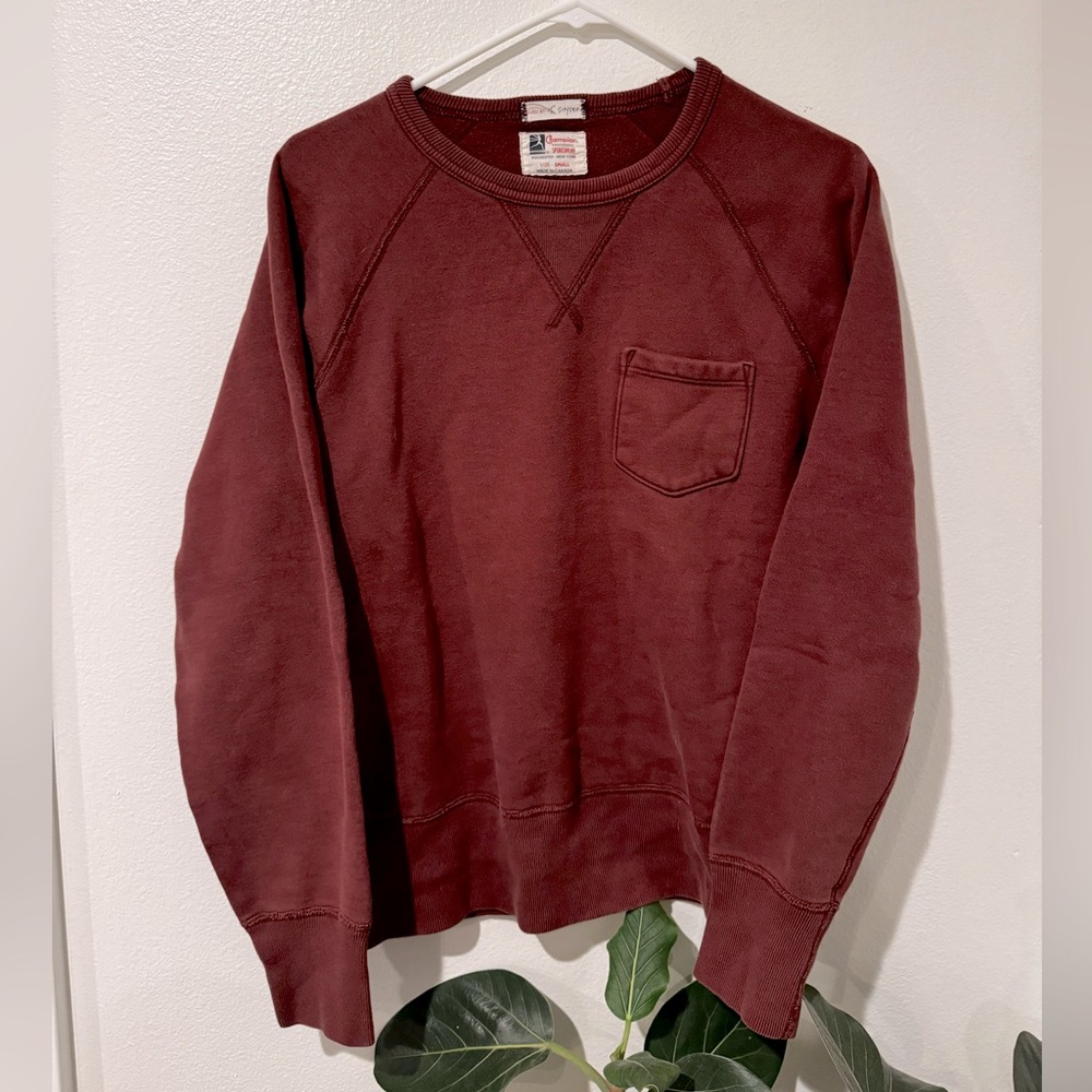 vintage Todd Snyder pocket sweatshirt